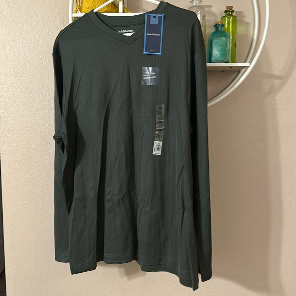 Long Sleeve V Neck Shirt